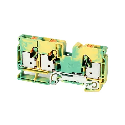 Allen-Bradley 1492-PG10T – IEC Ground Push-in Terminal Block Allen-Bradley 1492-PG10T – IEC Ground Push-in Terminal Block