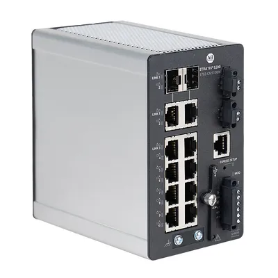 Allen-Bradley 1783-CMS10DP – Stratix 5200 10 Port Switch Allen-Bradley 1783-CMS10DP – Stratix 5200 10 Port Switch
