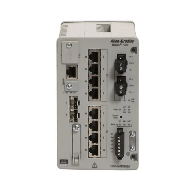Allen-Bradley 1783-MMS10R – Stratix 5800 Managed Switch Allen-Bradley 1783-MMS10R – Stratix 5800 Managed Switch