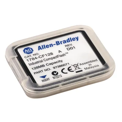 Allen-Bradley 1784-CF128 – ControlLogix CompactFlash Card Allen-Bradley 1784-CF128 – ControlLogix CompactFlash Card