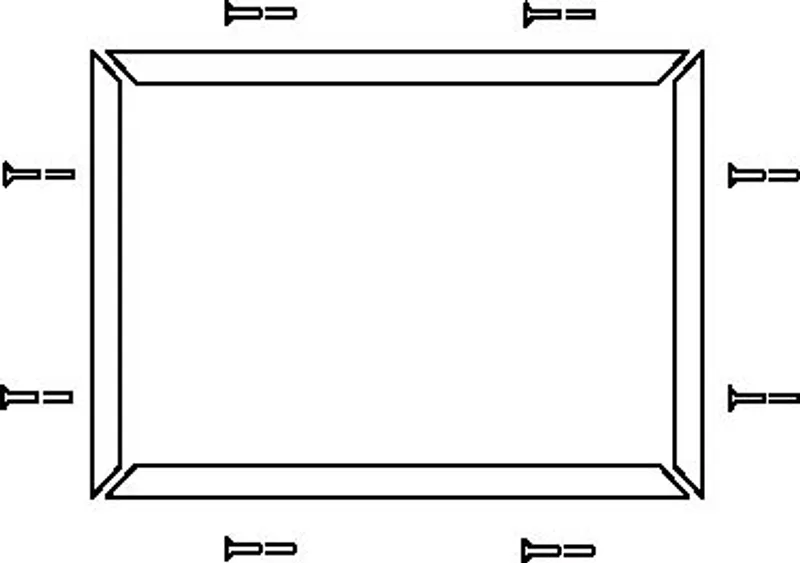 Rockwell Automation / Allen-Bradley 440F-T1828 – Standard Perimeter Trim Kit Guardmaster