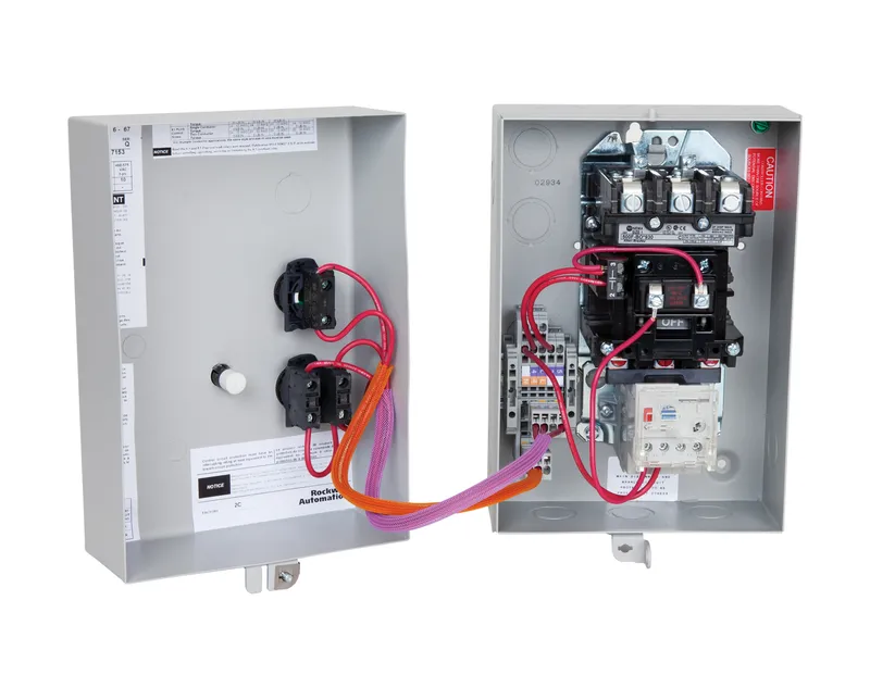 Rockwell Automation / Allen-Bradley 509-BAD-1-4RG-91 – NEMA Size 1 Non-Reversing Starter