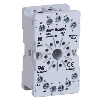Allen-Bradley 700-HN101 – 11 Pin Tube Based Relay Socket Pack Allen-Bradley 700-HN101 – 11 Pin Tube Based Relay Socket Pack