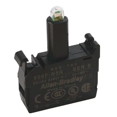 Rockwell Automation / Allen-Bradley 800F-N5R – 22mm LED Module 800F PB