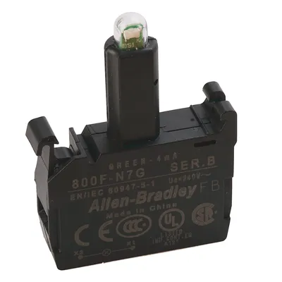 Rockwell Automation / Allen-Bradley 800F-N7G – 22mm LED Module 800F PB