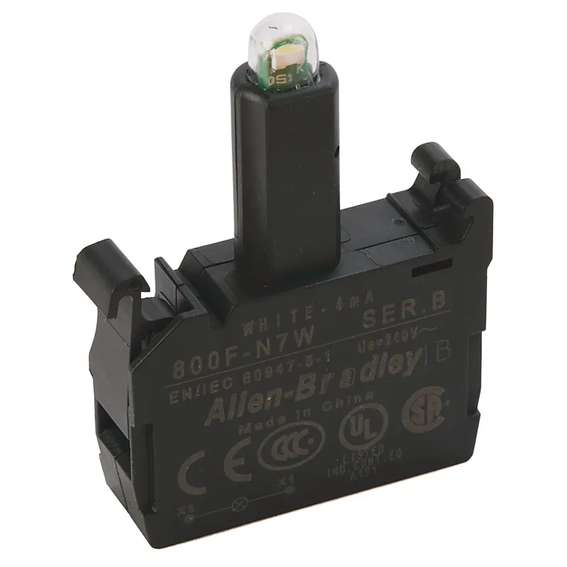 Rockwell Automation / Allen-Bradley 800F-N7W – 22mm LED Module 800F PB