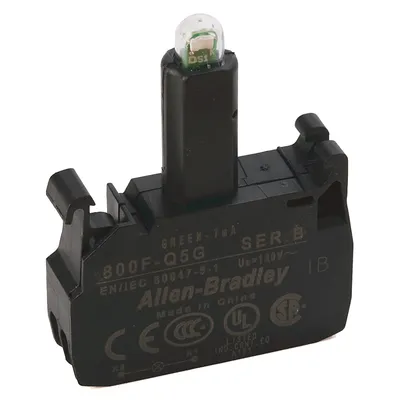 Rockwell Automation / Allen-Bradley 800F-Q5G – 22mm LED Module 800F PB
