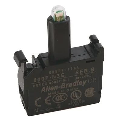 Rockwell Automation / Allen-Bradley 800F-R3W – 22mm LED Module 800F PB