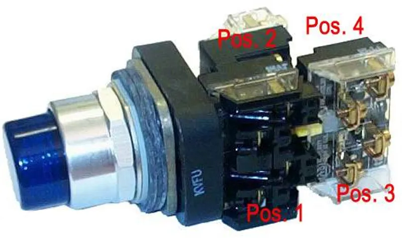 Rockwell Automation / Allen-Bradley 800TC-QBH2GD1V – 30mm Momentary Push Button 800T PB — photo 2 of 2