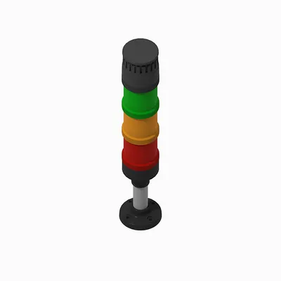 Rockwell Automation / Allen-Bradley 854KC-P10B24Y4Y5Y3P1 – Control Tower 60 mm Config Stack Light