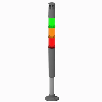 Rockwell Automation / Allen-Bradley 855D-P10SC20G24L4Y5Y3C1 – Preassembled Stack Light 30 mm Stack Lig