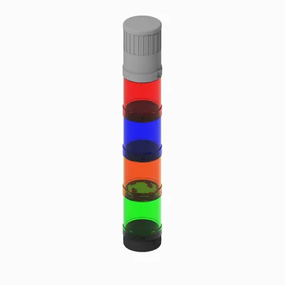 Rockwell Automation / Allen-Bradley 855EC-B10Y3Y5Y6Y4P1 – Configured Stack Light Signaling Device