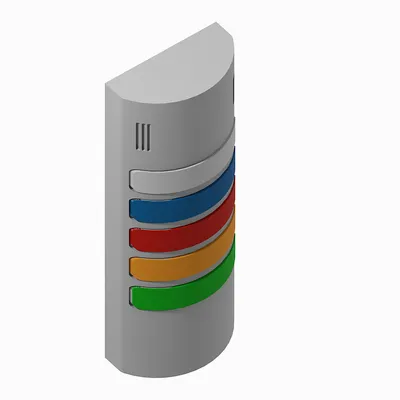 Allen-Bradley 855W-G24Y3Y5Y4Y6Y7P1 – 855W 24V AC/DC Wall Mount Signal Light Allen-Bradley 855W-G24Y3Y5Y4Y6Y7P1 – 855W 24V AC/DC Wall Mount Signal Light