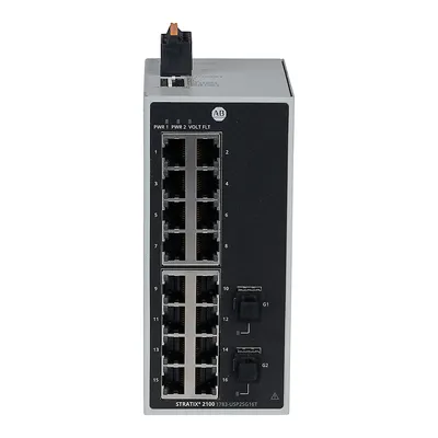 Allen-Bradley 1783-USP2SG16T – Stratix 2100 Unmanaged Ethernet Switch Allen-Bradley 1783-USP2SG16T – Stratix 2100 Unmanaged Ethernet Switch