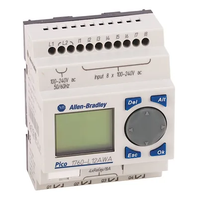 Allen-Bradley 1760-L12BBB-ND – Pico 12 Point DC Controller Allen-Bradley 1760-L12BBB-ND – Pico 12 Point DC Controller