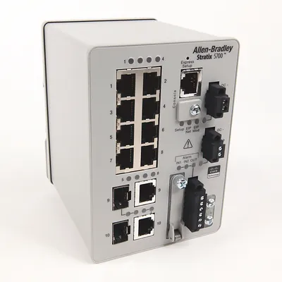Allen-Bradley 1783-BMS10CA – Stratix 5700 10 Port Managed Switch Allen-Bradley 1783-BMS10CA – Stratix 5700 10 Port Managed Switch
