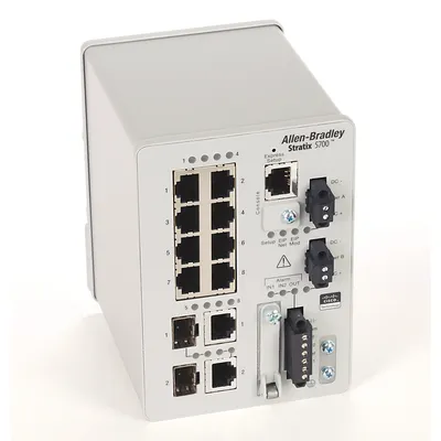 Allen-Bradley 1783-BMS10CGL – Stratix 5700 10 Port Managed Switch Allen-Bradley 1783-BMS10CGL – Stratix 5700 10 Port Managed Switch