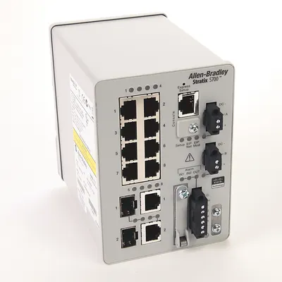 Allen-Bradley 1783-BMS10CGP – Stratix 5700 10 Port Managed Switch Allen-Bradley 1783-BMS10CGP – Stratix 5700 10 Port Managed Switch
