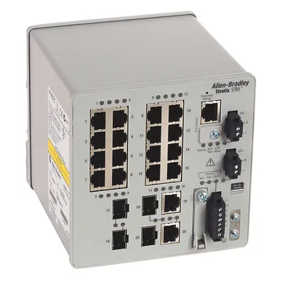 Allen-Bradley 1783-BMS20CL – Stratix 5700 20 Port Managed Switch Allen-Bradley 1783-BMS20CL – Stratix 5700 20 Port Managed Switch
