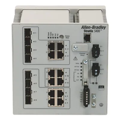 Allen-Bradley 1783-HMS4EG8CGN – Stratix 5400 12 Port Managed Switch