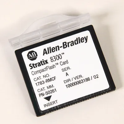 Allen-Bradley 1783-RMCF – Stratix 8300 CompactFlash Spare Card Allen-Bradley 1783-RMCF – Stratix 8300 CompactFlash Spare Card