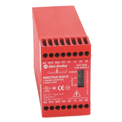 Allen-Bradley 440R-D23163 – Guardmaster MSR125H Safety Relay Allen-Bradley 440R-D23163 – Guardmaster MSR125H Safety Relay