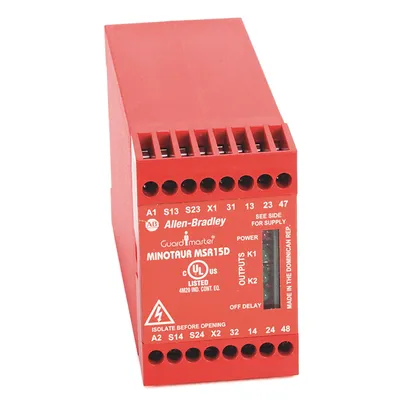 Allen-Bradley 440R-M23154 – Guardmaster MSR138.1DP Safety Relay Allen-Bradley 440R-M23154 – Guardmaster MSR138.1DP Safety Relay