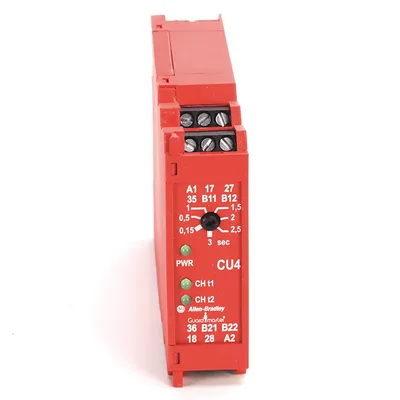 Allen-Bradley 440R-S23174 – Guardmaster CU4 Safety Relay Allen-Bradley 440R-S23174 – Guardmaster CU4 Safety Relay