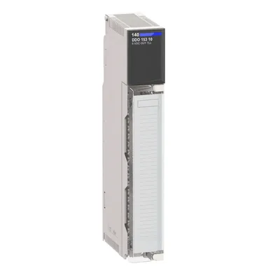 Modicon Quantum discrete output module - 12 O - negative logic - 1 I + 1 O word