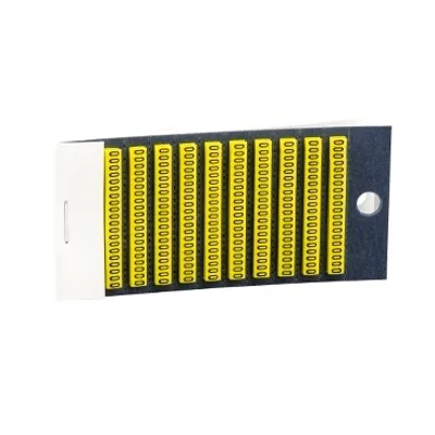 Schneider Electric AR1MC011 – Marker, Linergy TR cable ends, brown, clipin type, character 1, Numeric, set of 200