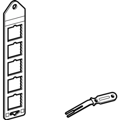 Schneider Electric AT1PS1 – Marker holder, Linergy TR cable ends, for AR1MA01 or AR1MB01 markers