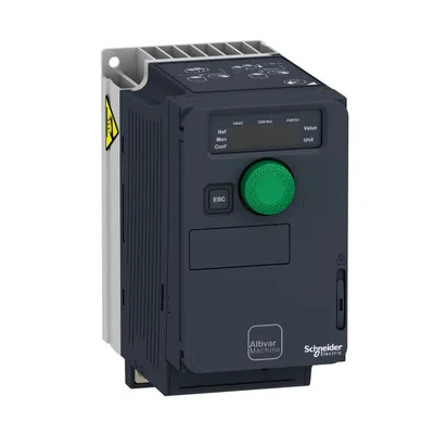 Schneider Electric ATV320U04M3C – Variable speed drive, ATV320, 0.37 kW, 200…240 V, 3 phases, compact