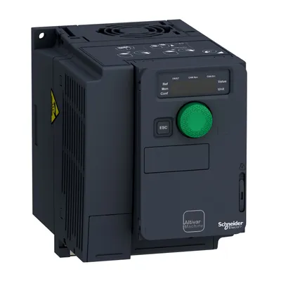 Schneider Electric ATV320U06N4C – Variable speed drive, ATV320, 0.55 kW, 380…500 V, 3 phases, compact