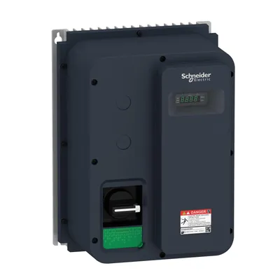 Schneider Electric ATV320U06N4WS – Variable speed drive, Altivar Machine ATV320, 0.55 kW, 380...500 V, 3 phases, enclosed