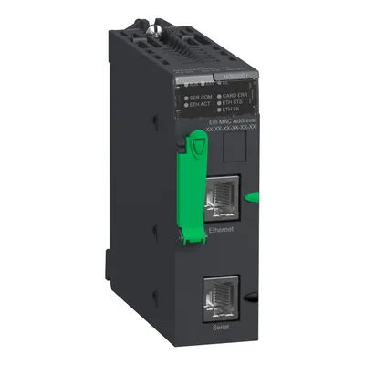 Schneider Electric BMXNOR0200H – Ethernet / Serial RTU module - 2 x RJ45