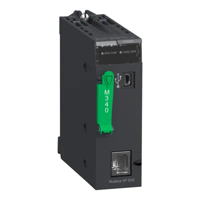 Schneider Electric BMXP342000 – Processor module M340 - max 1024 discrete + 256 analog I/O - Modbus