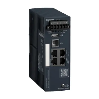 Schneider Electric MCSESR043F23F0 – Redundancy Switch, Modicon Networking, 4 ports for copper