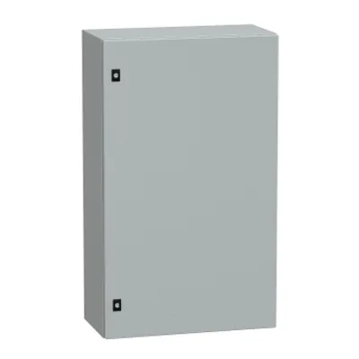 Schneider Electric NSYCRN106300 – PanelSeT CRN plain door w/o mount.plate. H1000xW600xD300 IP66 IK10 RAL7035..