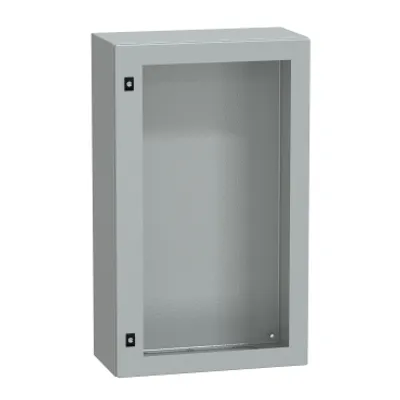 Schneider Electric NSYCRN106300T – PanelSeT CRN tspt door w/o mount.plate. H1000xW600xD300 IP66 IK08 RAL7035..
