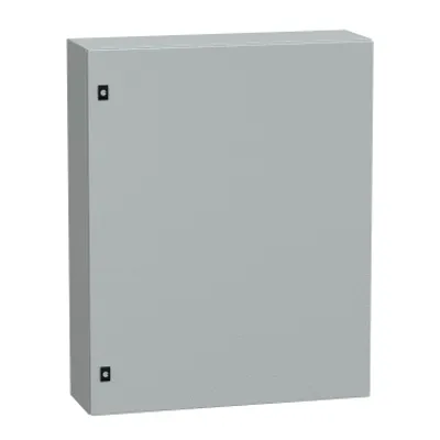 Schneider Electric NSYCRN108250 – PanelSeT CRN plain door w/o mount.plate. H1000xW800xD250 IP66 IK10 RAL7035..