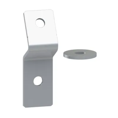 Schneider Electric NSYEDCO – Set of 2 brackets for earthing collector bar for PanelSeT WM enclosures.