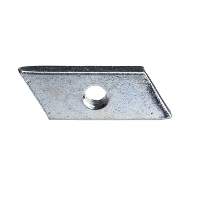 Schneider Electric NSYFNM6 – Flat nut M6 for stand uprights. Supply: 50 units