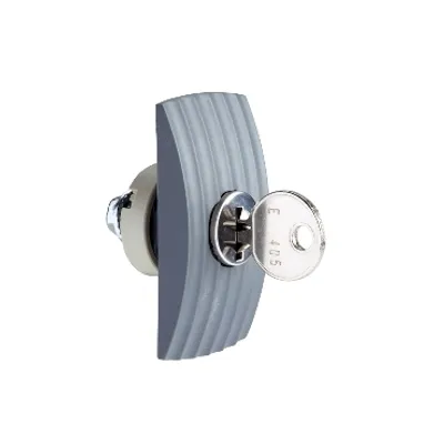 Schneider Electric NSYML405SD – Cylindrical barrel key 405E mounted with esscutcheon