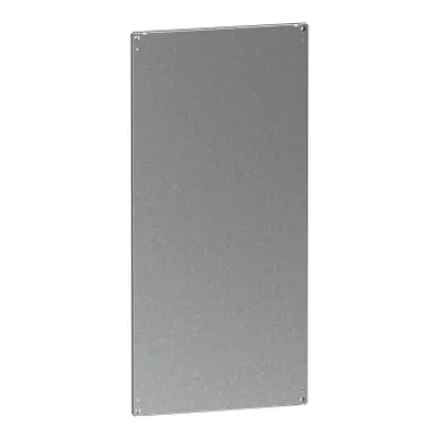Schneider Electric NSYMP188L – Wide mounting plate, PanelSeT SFN, PanelSeT SF, for electrical enclosure H1800 W800mm, galvanized steel