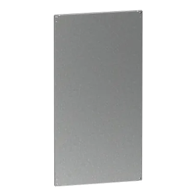 Schneider Electric NSYMP2010L – Wide mounting plate, PanelSeT SFN, PanelSeT SF, for electrical enclosure H2000 W1000mm, galvanized steel
