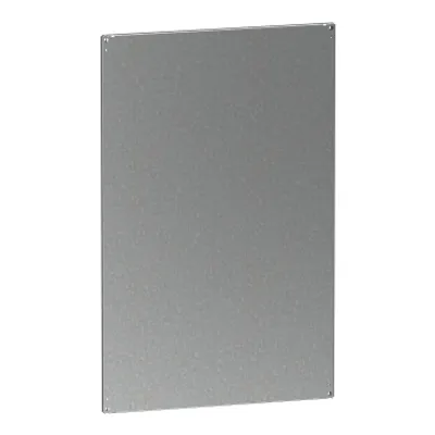 Schneider Electric NSYMP2012L – Wide mounting plate, PanelSeT SFN, PanelSeT SF, for electrical enclosure H2000 W1200mm, galvanized steel