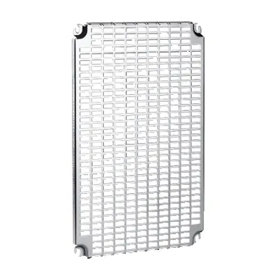 Schneider Electric NSYMR1012 – Monobloc perforated plates, H1000xW1200mm with universal perforations 11x26mm