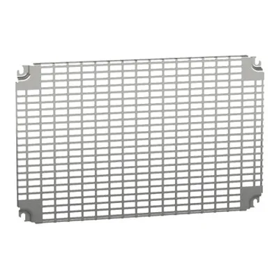 Schneider Electric NSYMR46 – Monobloc perforated plates H400xW600mm with universal perforations 11x26mm