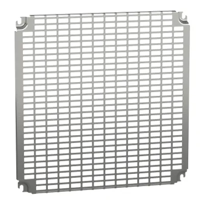 Schneider Electric NSYMR55 – Monobloc perforated plates H500xW500mm with universal perforations 11x26mm