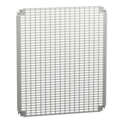 Schneider Electric NSYMR76 – Monobloc perforated plates H700xW600mm with universal perforations 11x26mm